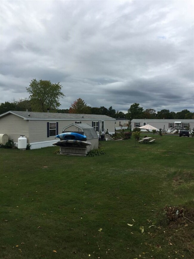 Back view; spacious yard