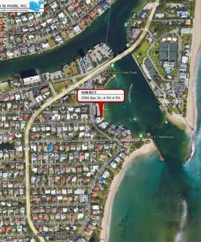 Overview of the Hillsboro Shores and Hillsboro Inlet