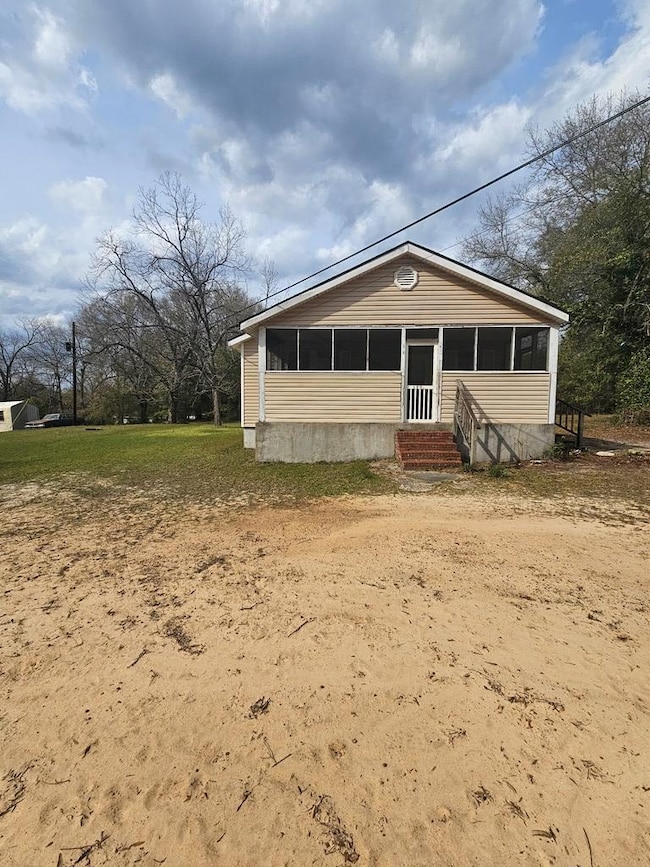 Front of the house