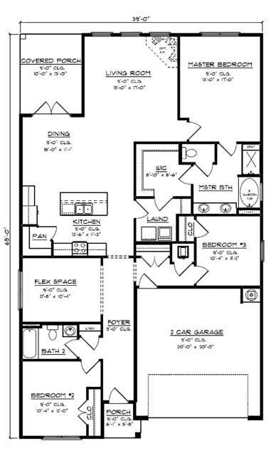 Dover FE_B - Floor Plan-