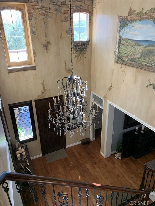 View of foyer from 2nd floor