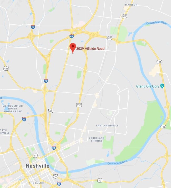 conveniently located between Briley Parkway, Elliston parkway and Highway 24/65.  Just minutes from downtown Nashville 