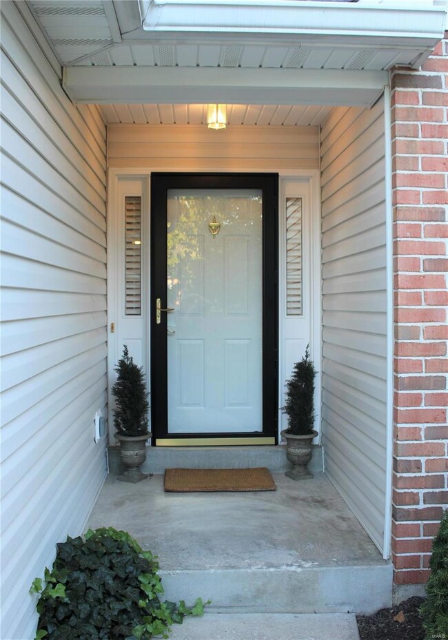 Covered front entry