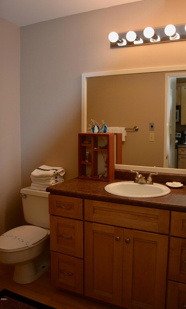 Half bath off kitchen