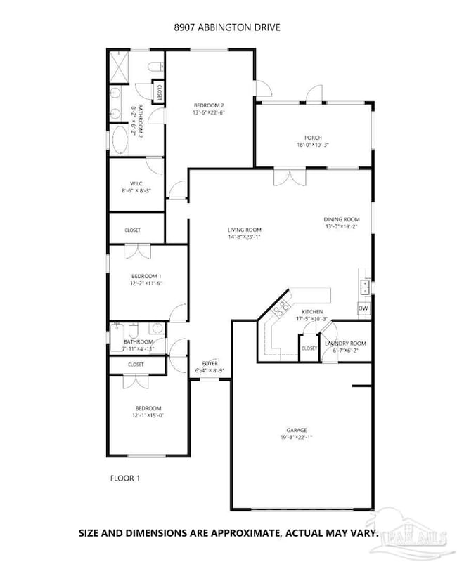 8907 Abbington Dr, Pensacola, FL 32534 - photo 5