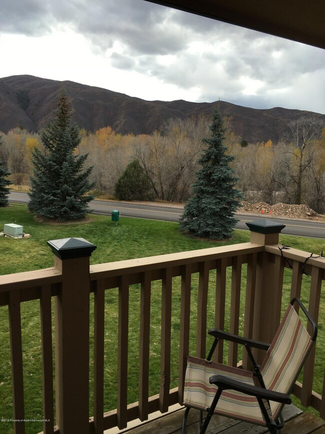 Deck off living room