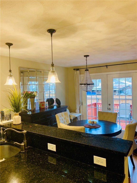 Kitchen Bar and Dining Area