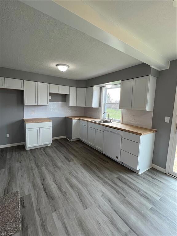 Entire brand new eat-in kitchen with sliders to th
