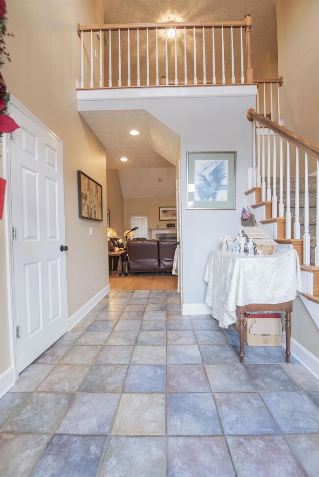 Come on in and view your new home! Front foyer has tile floors, coat closet and half bathroom! 2831 Apache Moon Terrace, Murfreesboro, TN 37127