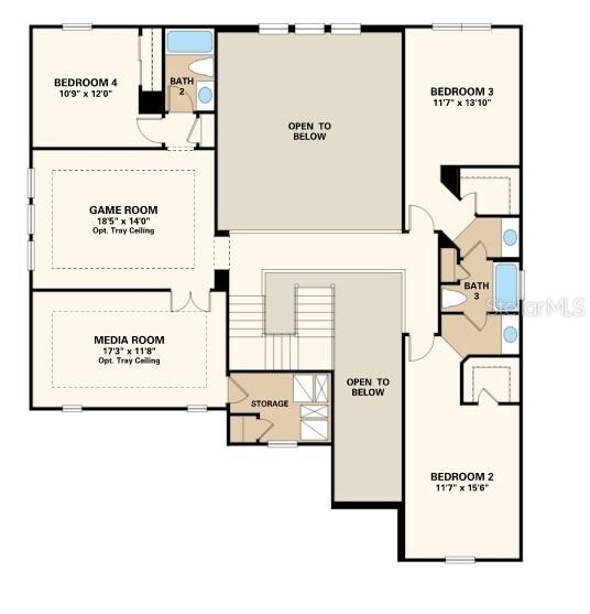 2nd floor layout