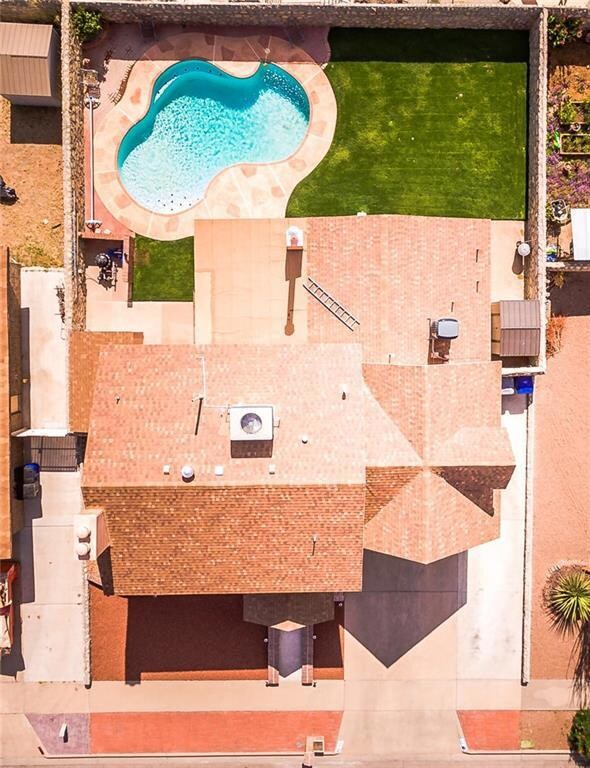 And there it is, a pool!