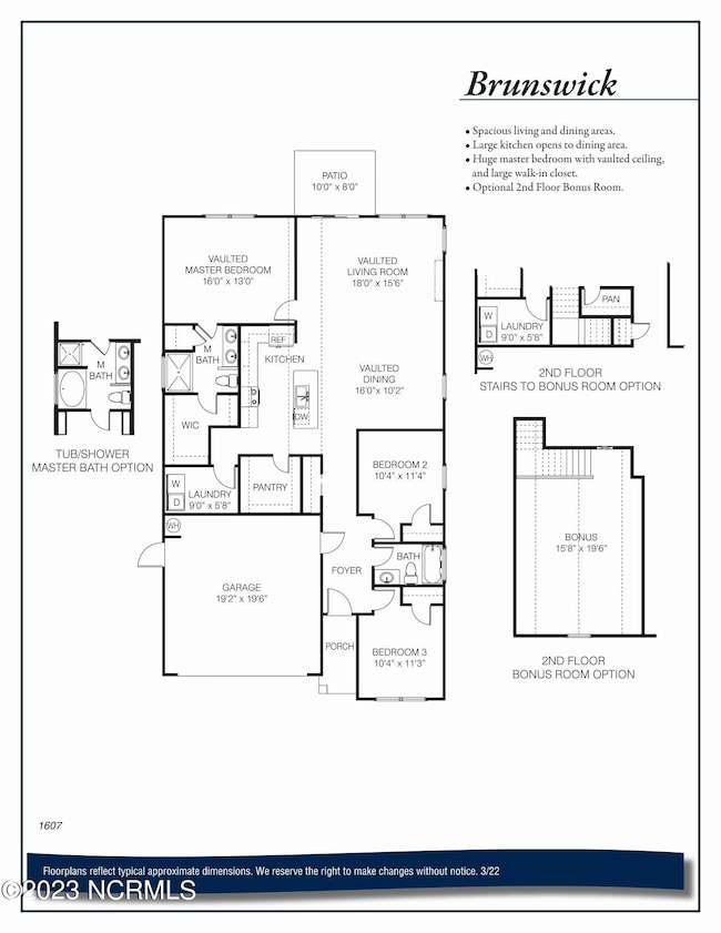 Brunswick Rendering Floor Plan
