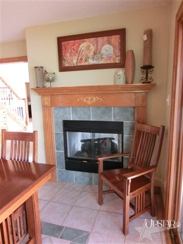 Hearth room fireplace