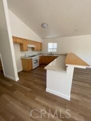 Kitchen with Bar Counter Top