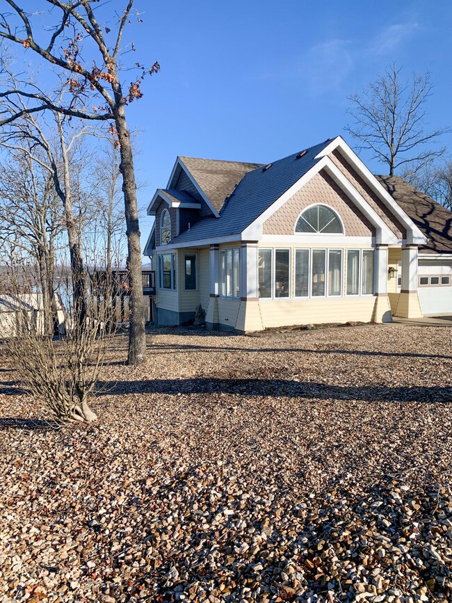 front of the house
