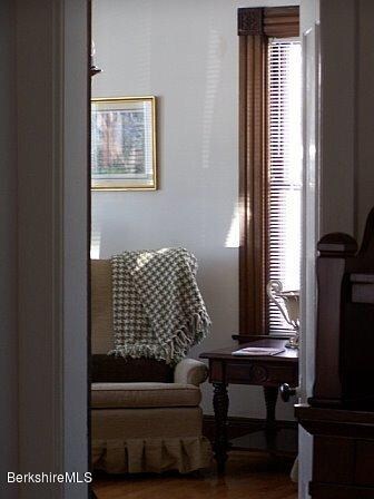 downstairs