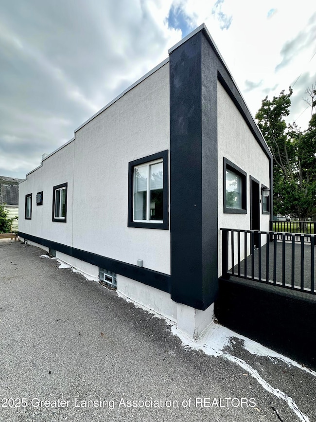 Front side view