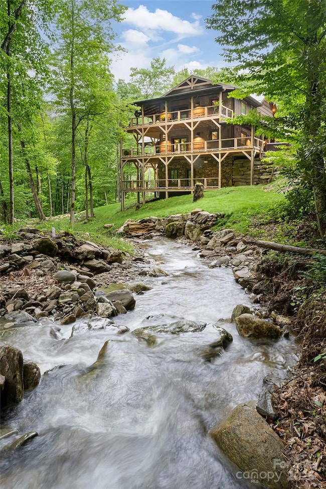 Home with Creek view