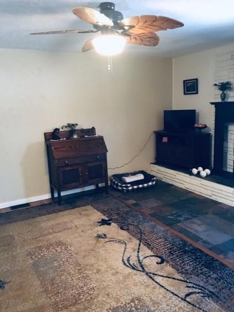 Spacious living area