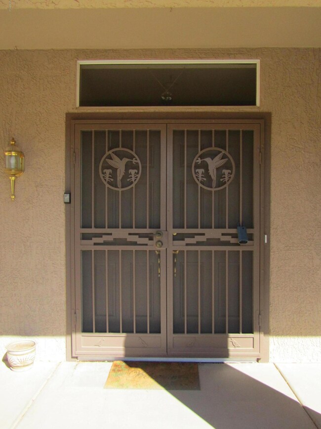 Double security door entry