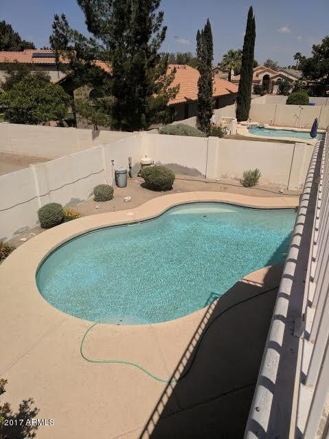 Sycamore pool from balcony