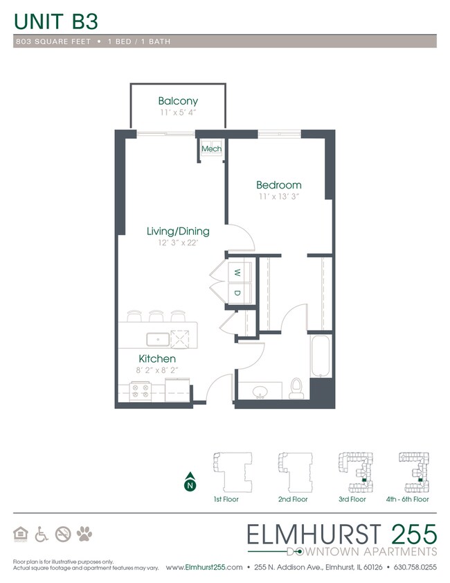 255 N Addison Ave unit 337, Elmhurst, IL 60126 - photo 2