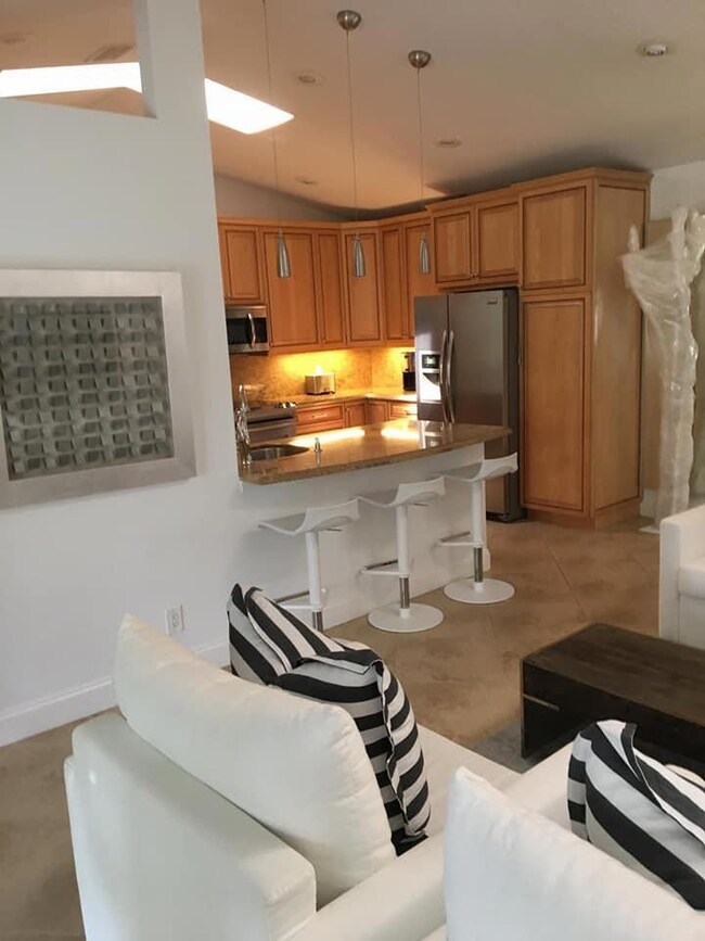 Kitchen Opens Up into Family Room