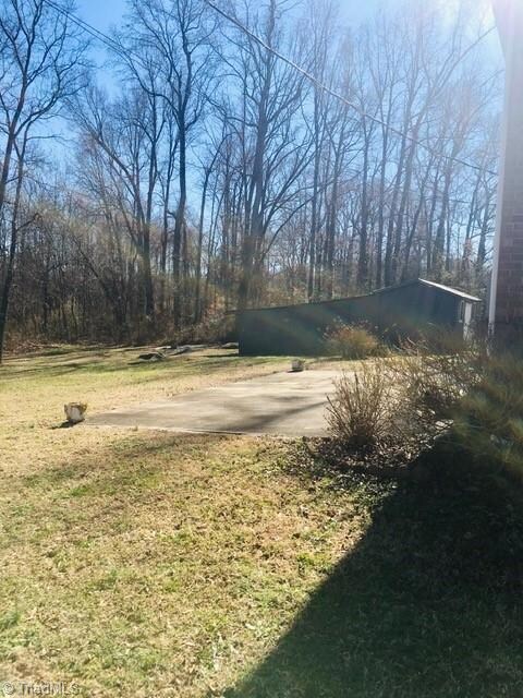 back yard/side view