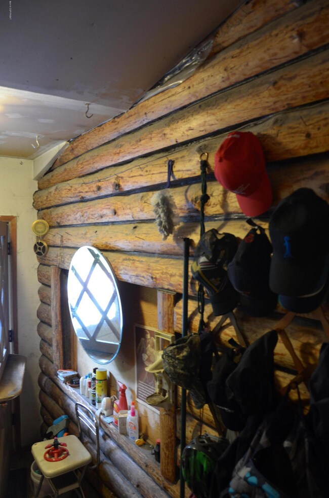 Log entryway