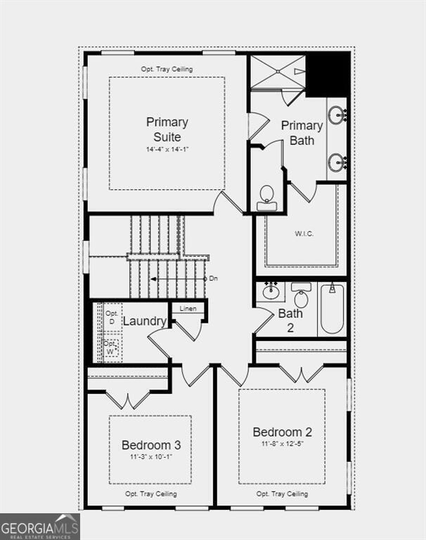 Upper Level Floor Plan