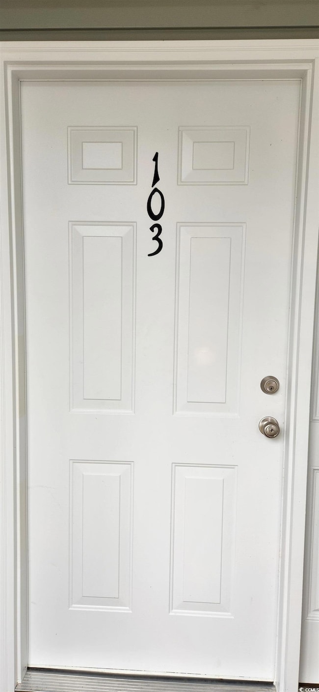 View of entrance to property