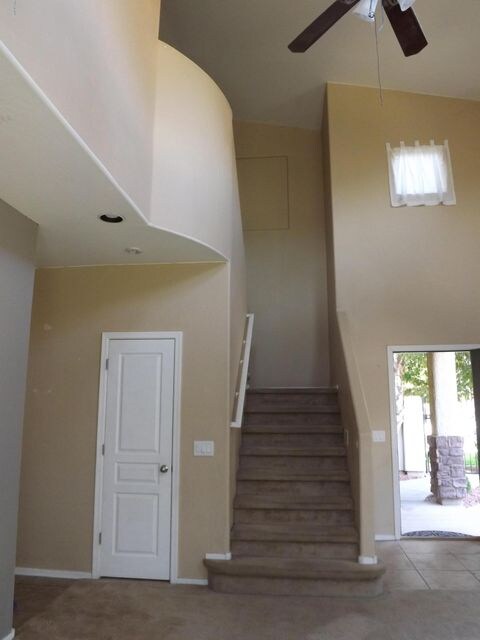 staircase to bedrooms