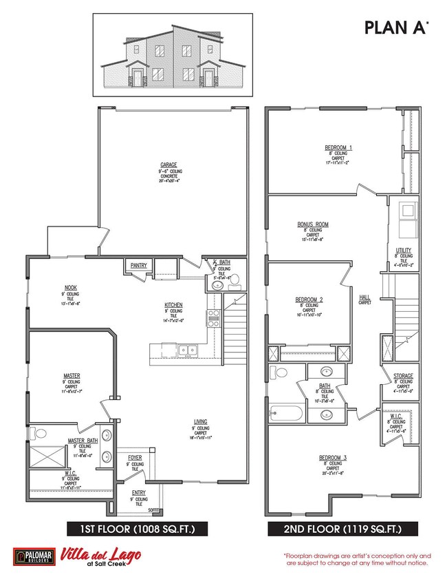 Plan A - Villa del Lago