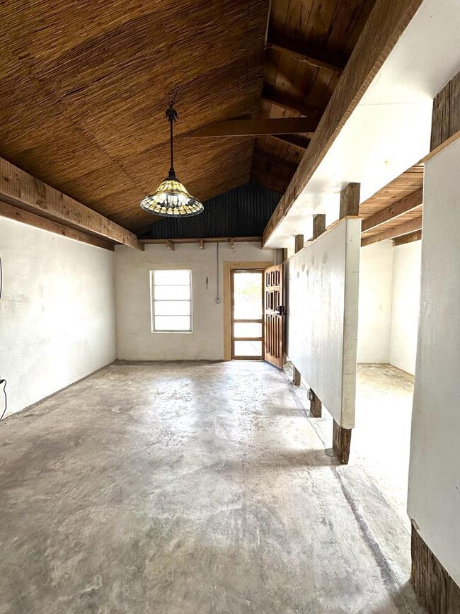 View of front door