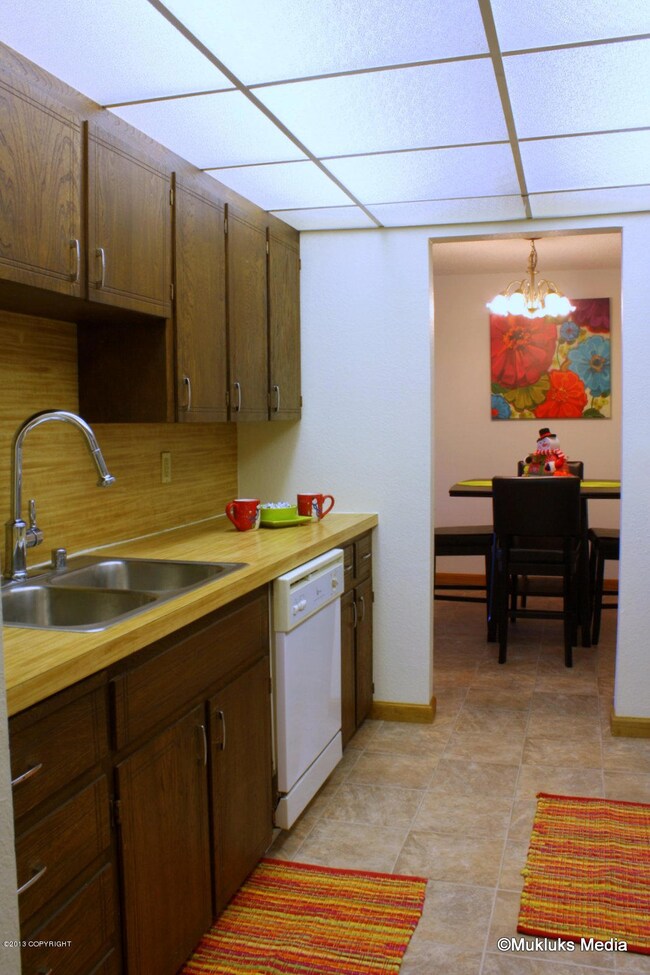 Kitchen into Dining Room