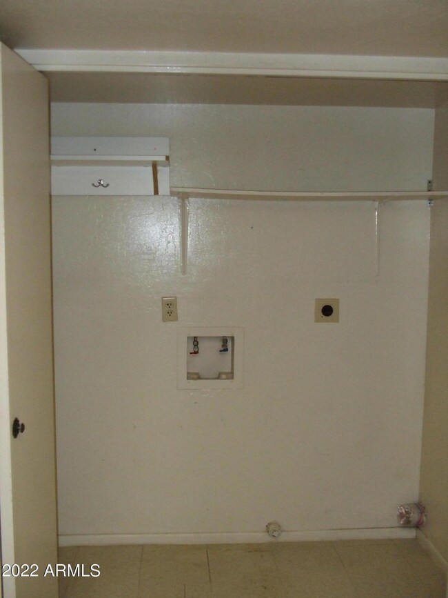 laundry area