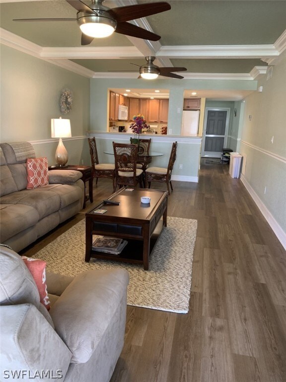 This living room is simply elegant with light gree