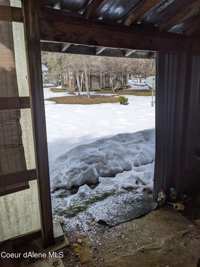 Walk out of Overhang Shed