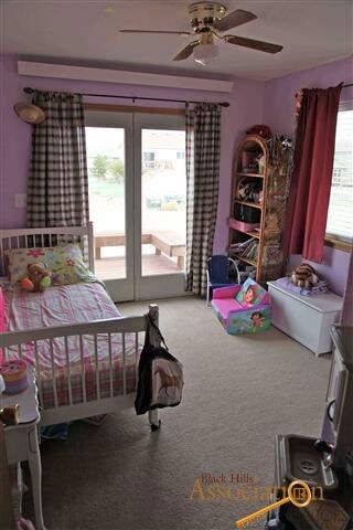 Second bedroom offers an additional walk out deck.