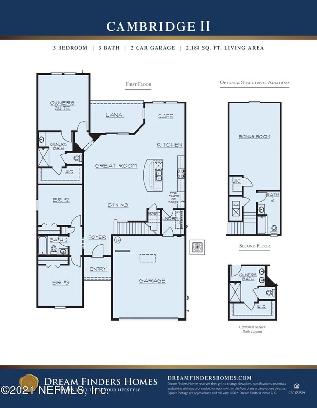 Cambridge II floorplan