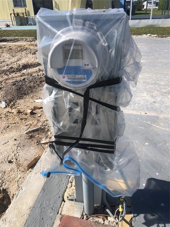 Close up of Electric Meter