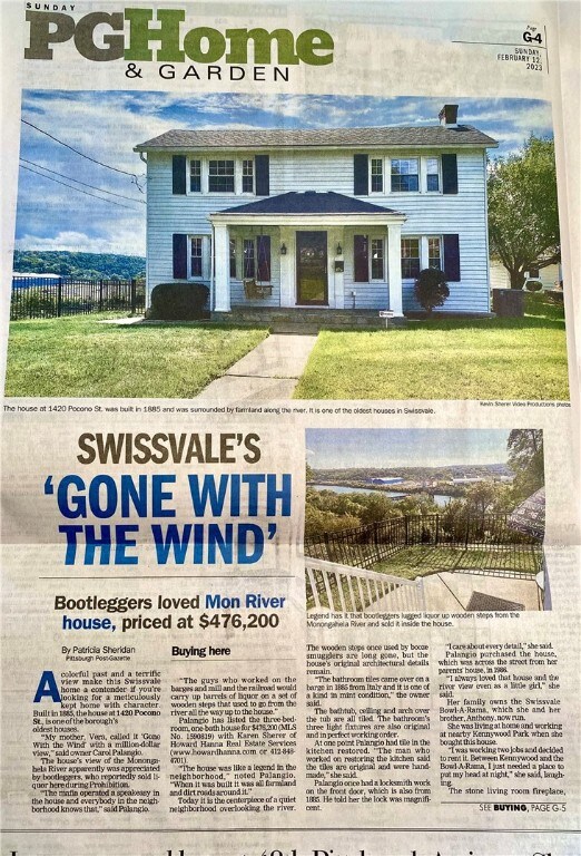 A STAR!!! IN THE SUNDAY POST GAZETTE