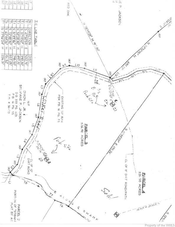 lot 3 boundary lines