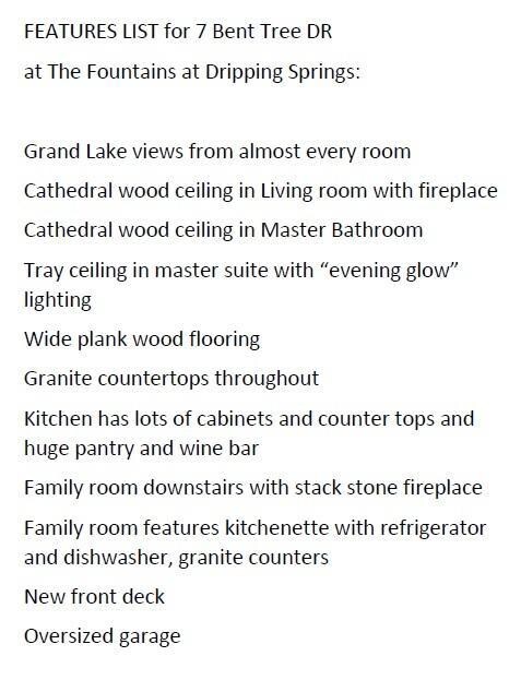 14-Features List