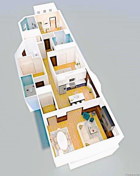 View of room layout