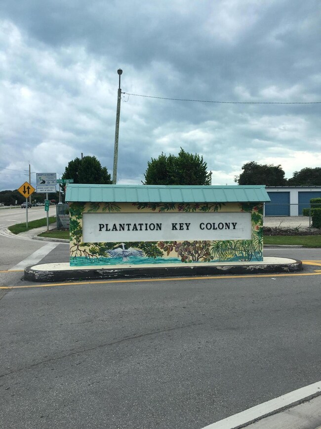 Entrance to subdivision