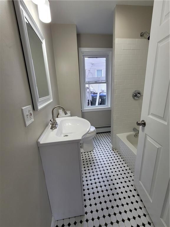First floor full bathroom