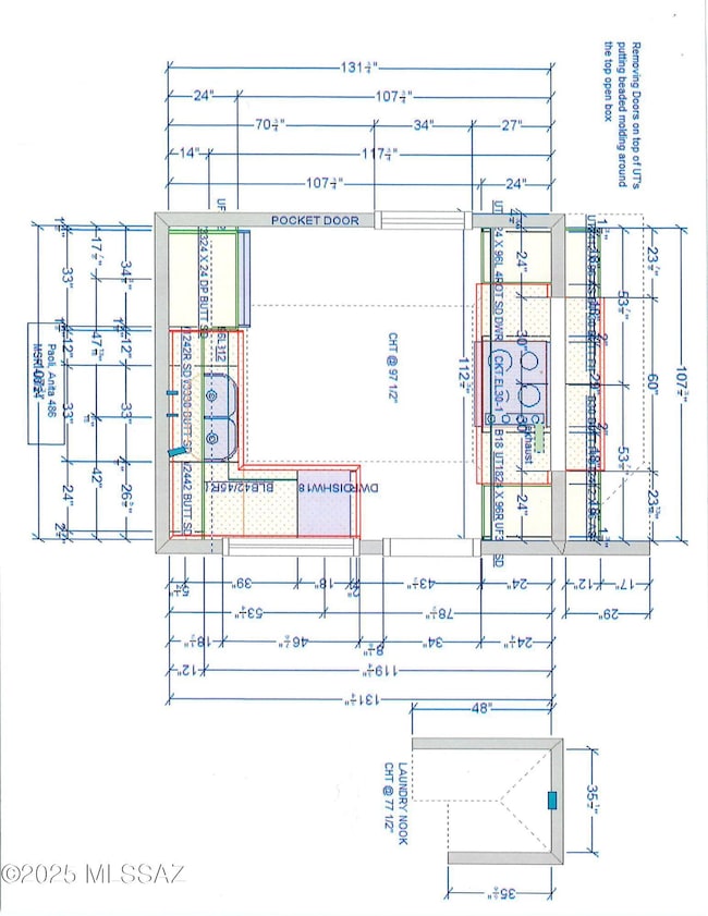 Floor Plan of Kitchen