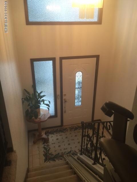 Front Door and Entry Way