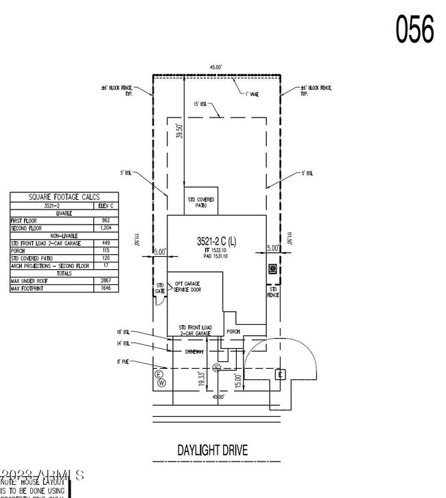 Plot Plan